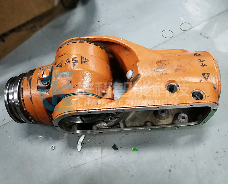 庫卡機(jī)械臂四五六軸手腕拆解維修 庫卡機(jī)械臂四五六軸手腕拆解維修